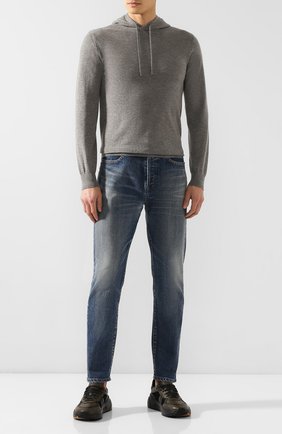 Мужской кашемировый джемпер RALPH LAUREN светло-серого цвета по цене 116000 руб., арт. 790776018 | Фото 2 Мужской кашемировый джемпер RALPH LAUREN светло-серого цвета, арт. 790776018 | Фото 2 (Длина (для топов): Стандартные; Материал внешний: Шерсть; Рукава: Длинные; Принт: Без принта; Мужское Кросс-КТ: Джемперы; Вырез: Круглый)