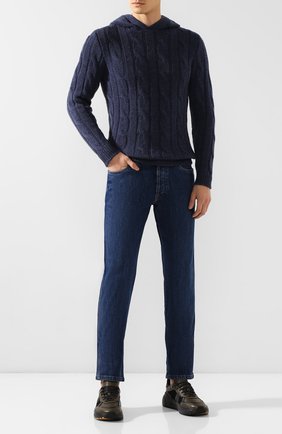 Мужской кашемировый свитер RALPH LAUREN темно-синего цвета по цене 135500 руб., арт. 790706393 | Фото 2 Мужской кашемировый свитер RALPH LAUREN темно-синего цвета, арт. 790706393 | Фото 2