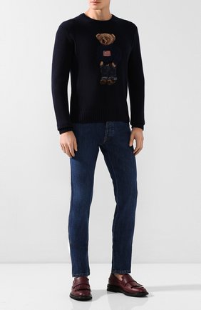 Мужской кашемировый свитер RALPH LAUREN темно-синего цвета по цене 119000 руб., арт. 790738543 | Фото 2 Мужской кашемировый свитер RALPH LAUREN темно-синего цвета, арт. 790738543 | Фото 2