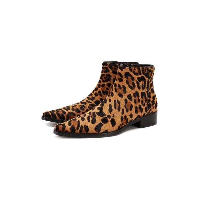 Кожаные ботинки Zanzara Dolce&Gabbana 10648871