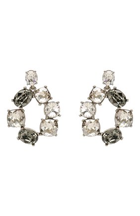 Женские серьги OSCAR DE LA RENTA серебряного цвета по цене 47000 руб., арт. R20J128CTI | Фото 1 Женские серьги OSCAR DE LA RENTA серебряного цвета, арт. R20J128CTI | Фото 1