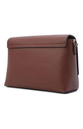 Женская сумка note medium BURBERRY коричневого цвета по цене 105000 руб., арт. 8021111 | Фото 4 Женская сумка note medium BURBERRY коричневого цвета, арт. 8021111 | Фото 4 (Сумки-технические: Сумки через плечо; Размер: medium; Материал: Натуральная кожа; Ремень/цепочка: На ремешке)
