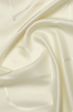 Женский платок из смеси шелка и шерсти VALENTINO кремвого цвета по цене 34950 руб., арт. TW2EB104/AJB | Фото 2 Женский платок из смеси шелка и шерсти VALENTINO кремвого цвета, арт. TW2EB104/AJB | Фото 2