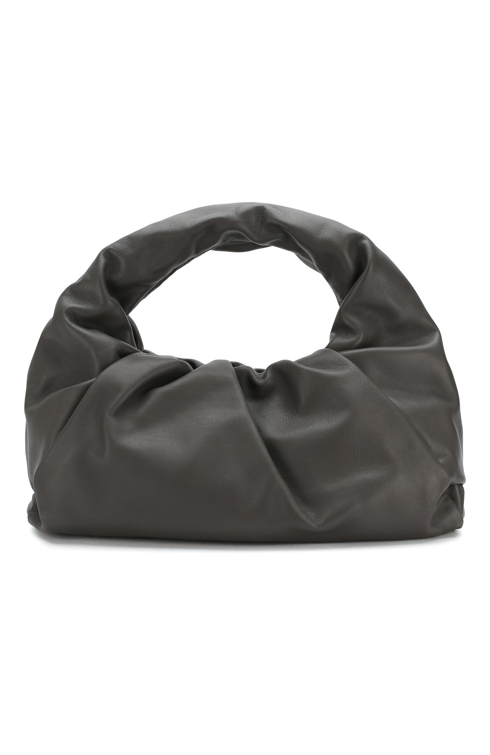 Женская сумка shoulder pouch BOTTEGA VENETA темно-серого цвета, арт. 610524/VCP40 | Фото 1