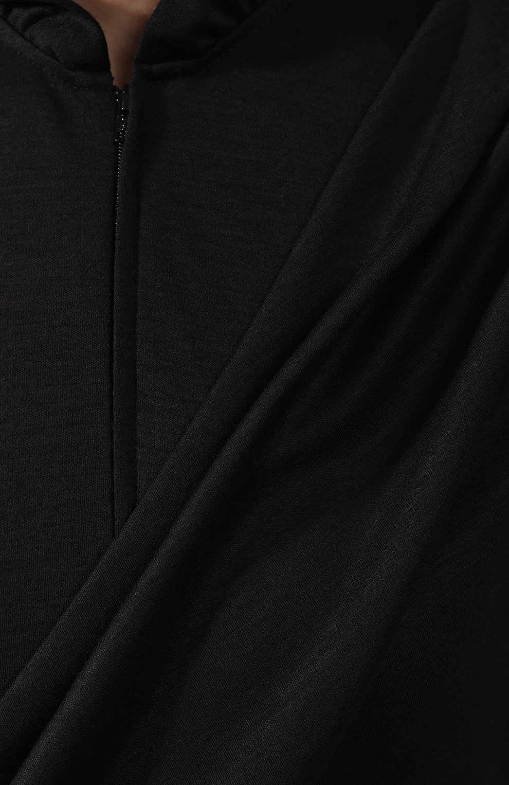 Женское шерстяное платье ISABEL MARANT черного цвета, арт. R01562-19H029I/DIVYA | Фото 5 (Материал внешний: Шерсть; Рукава: Длинные; Длина Ж (юбки, платья, шорты): Мини; Случай: Повседневный; Женское Кросс-КТ: Платье-одежда)