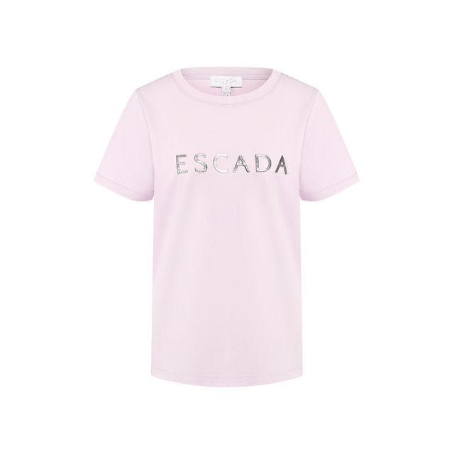 Хлопковая футболка Escada Sport 10650733
