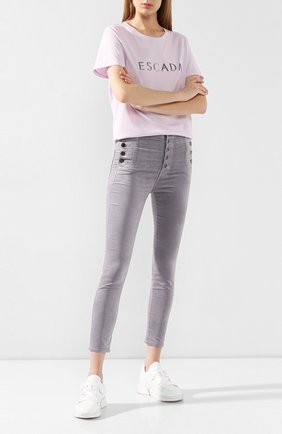 Женские джинсы J BRAND серого цвета по цене 32450 руб., арт. JB002482 | Фото 2 Женские джинсы J BRAND серого цвета, арт. JB002482 | Фото 2