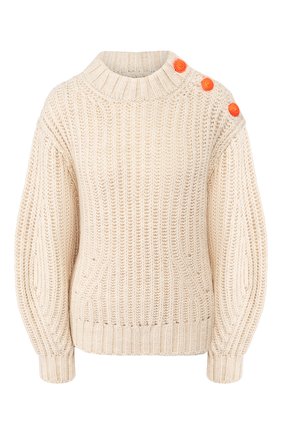 Женская свитер ZADIG&VOLTAIRE бежевого цвета по цене 24150 руб., арт. WHMF1137F | Фото 1 Женская свитер ZADIG&VOLTAIRE бежевого цвета, арт. WHMF1137F | Фото 1