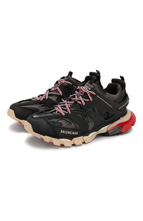 Мужские комбинированные кроссовки track BALENCIAGA черного цвета по цене 52650 руб., арт. 542023/W1GB6 | Фото 1 Мужские комбинированные кроссовки track BALENCIAGA черного цвета, арт. 542023/W1GB6 | Фото 1