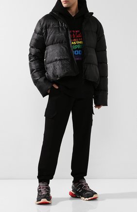 Мужские комбинированные кроссовки track BALENCIAGA черного цвета по цене 52650 руб., арт. 542023/W1GB6 | Фото 2 Мужские комбинированные кроссовки track BALENCIAGA черного цвета, арт. 542023/W1GB6 | Фото 2