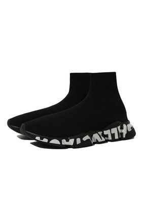 Мужские текстильные кроссовки speed BALENCIAGA черного цвета по цене 61700 руб., арт. 605972/W05GE | Фото 1 Мужские текстильные кроссовки speed BALENCIAGA черного цвета, арт. 605972/W05GE | Фото 1