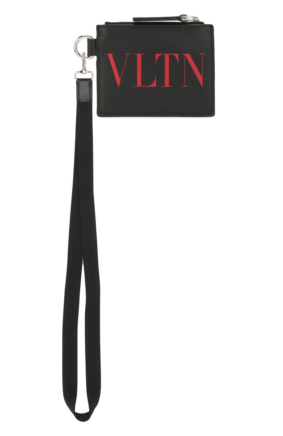 Мужской кожаный футляр для кредитных карт VALENTINO черного цвета, арт. TY2P0R10/JBS | Фото 4 (Материал: Натуральная кожа; Статус проверки: Проверена категория)