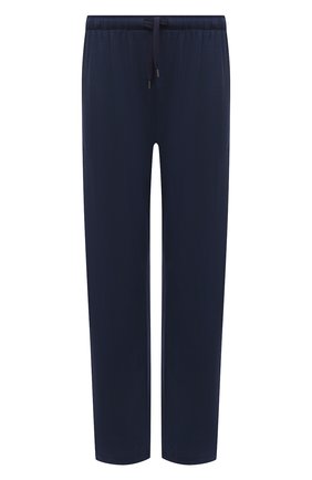 Мужские домашние брюки DEREK ROSE темно-синего цвета, арт. 3558-BASE001 | Фото 1 (Кросс-КТ: домашняя одежда; Мужское Кросс-КТ: Брюки-белье; Материал внешний: Синтетический материал)