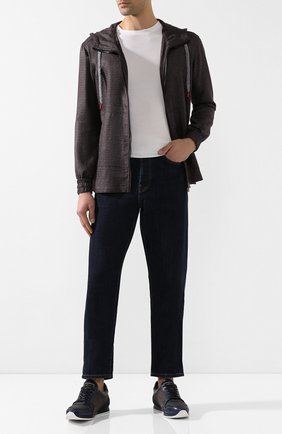 Мужская хлопковый лонгслив GIORGIO ARMANI белого цвета по цене 23750 руб., арт. 3GST51/SJP4Z | Фото 2 Мужская хлопковый лонгслив GIORGIO ARMANI белого цвета, арт. 3GST51/SJP4Z | Фото 2