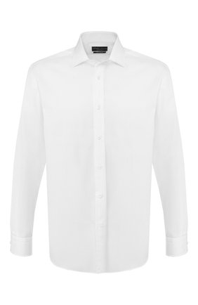 Мужская хлопковая сорочка RALPH LAUREN белого цвета по цене 49950 руб., арт. 791530486 | Фото 1 Мужская хлопковая сорочка RALPH LAUREN белого цвета, арт. 791530486 | Фото 1 (Рукава: Длинные; Длина (для топов): Стандартные; Материал внешний: Хлопок; Случай: Формальный; Воротник: Акула; Манжеты: На пуговицах; Принт: Однотонные)