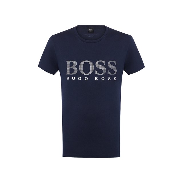 Хлопковая футболка Boss Orange 10652910