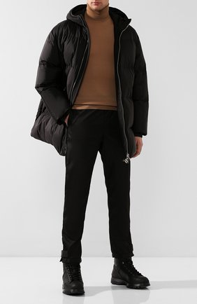 Мужские кожаные ботинки PRADA черного цвета по цене 78000 руб., арт. 2TE157-3A6N-F0002 | Фото 2 Мужские кожаные ботинки PRADA черного цвета, арт. 2TE157-3A6N-F0002 | Фото 2