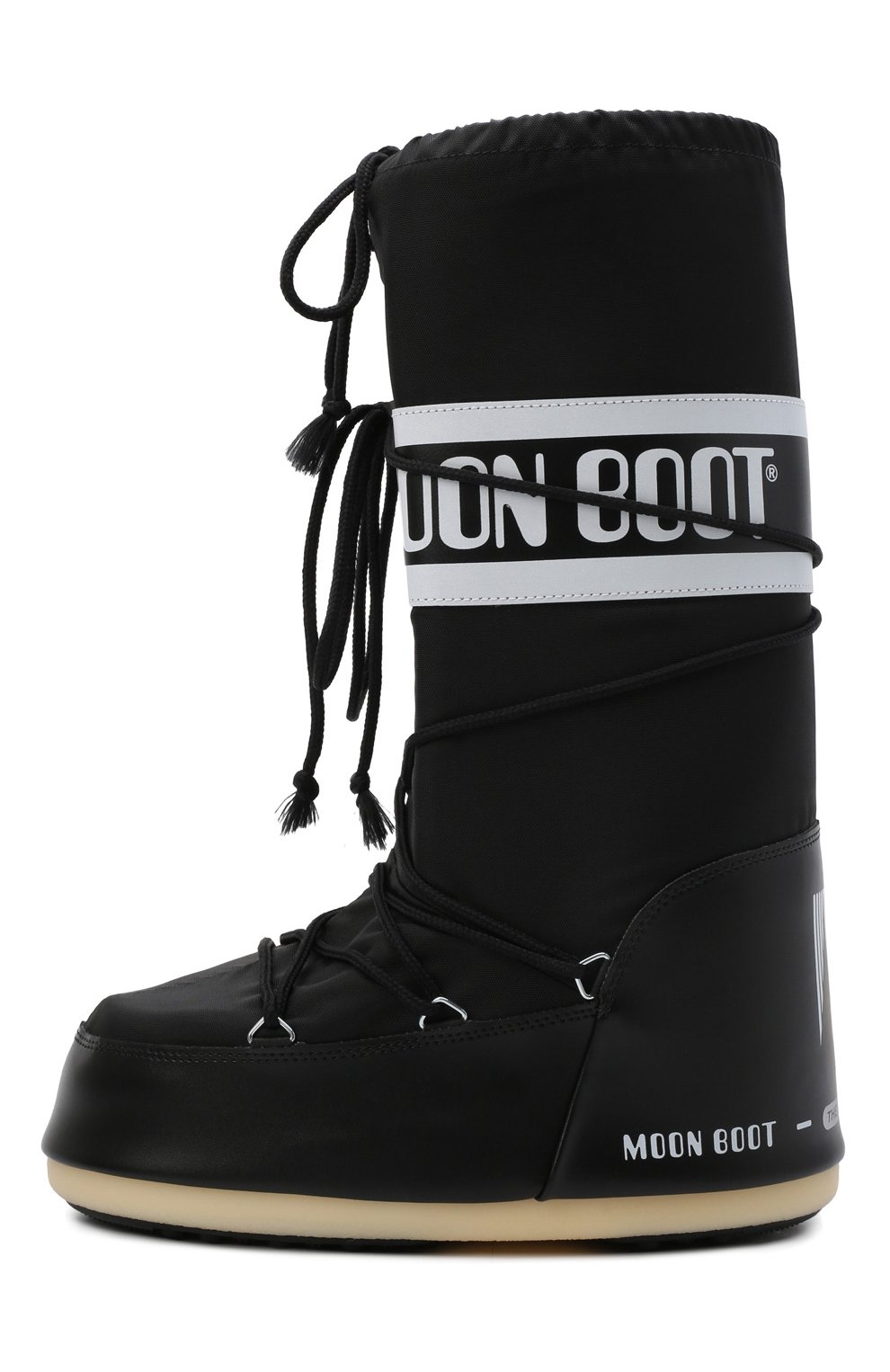Женские черные сапоги MOON BOOT — купить за 0 руб. в интернет-магазине ЦУМ,  арт. 14004400