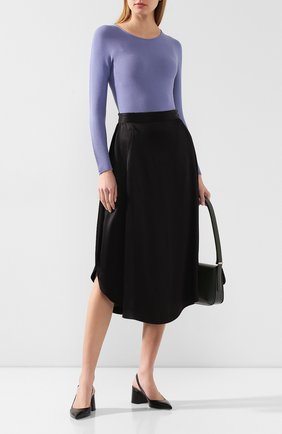 Женская пуловер GIORGIO ARMANI фиолетового цвета по цене 31500 руб., арт. 8NAM31/AM05Z | Фото 2 Женская пуловер GIORGIO ARMANI фиолетового цвета, арт. 8NAM31/AM05Z | Фото 2