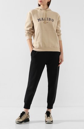 Женский хлопковое худи SAINT LAURENT бежевого цвета по цене 52150 руб., арт. 603249/YBQW2 | Фото 2 Женский хлопковое худи SAINT LAURENT бежевого цвета, арт. 603249/YBQW2 | Фото 2