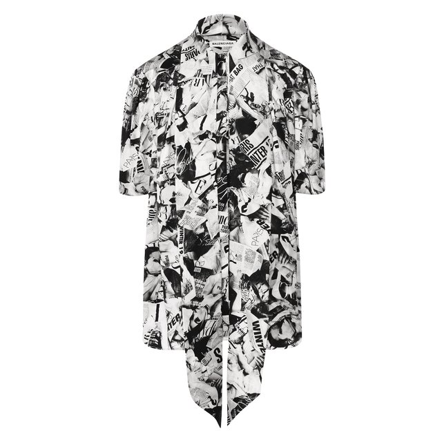 Шелковая блузка Balenciaga 10655426