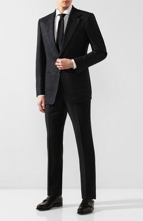 Мужская хлопковая сорочка KITON белого цвета по цене 63950 руб., арт. UCIH000340100N | Фото 2 Мужская хлопковая сорочка KITON белого цвета, арт. UCIH000340100N | Фото 2