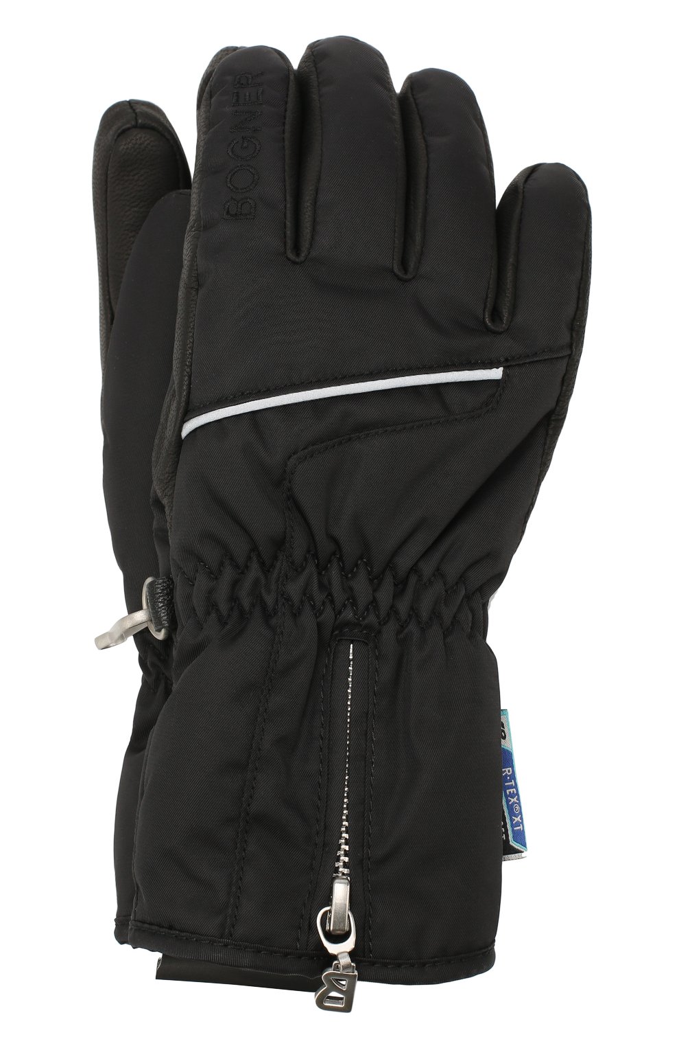 Детские перчатки BOGNER KIDS черного цвета, арт. 4497261 | Фото 1