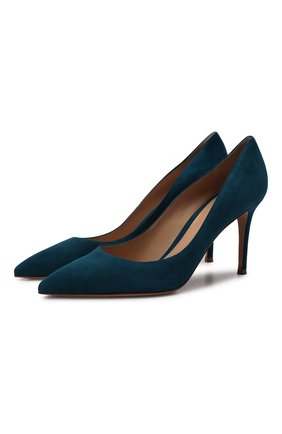 Замшевые туфли Gianvito 85 | Фото №1 Замшевые туфли Gianvito 85 | Фото №1