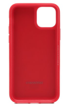 Мужской чехол для iphone 11 pro SWAROVSKI красного цвета по цене 5980 руб., арт. 5515625 | Фото 2 Мужской чехол для iphone 11 pro SWAROVSKI красного цвета, арт. 5515625 | Фото 2