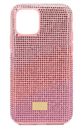 Мужской чехол для iphone 11 pro SWAROVSKI розового цвета по цене 5980 руб., арт. 5531151 | Фото 1 Мужской чехол для iphone 11 pro SWAROVSKI розового цвета, арт. 5531151 | Фото 1