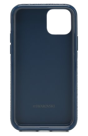 Мужской чехол для iphone 11 pro SWAROVSKI синего цвета по цене 5980 руб., арт. 5531145 | Фото 2 Мужской чехол для iphone 11 pro SWAROVSKI синего цвета, арт. 5531145 | Фото 2