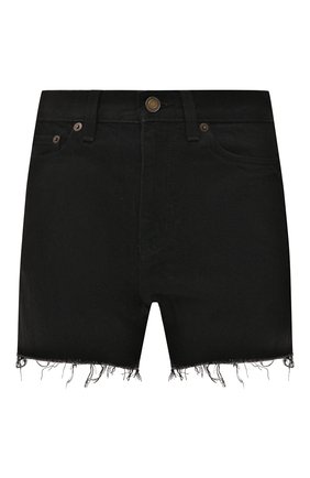 Женские джинсовые шорты SAINT LAURENT черного цвета по цене 39800 руб., арт. 611755/YF899 | Фото 1 Женские джинсовые шорты SAINT LAURENT черного цвета, арт. 611755/YF899 | Фото 1