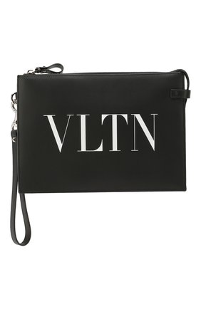 Кожаная борсетка VLTN | Фото №1 Кожаная борсетка VLTN | Фото №1