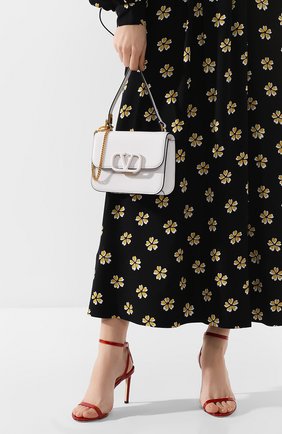 Женская сумка valentino garavani vsling small VALENTINO белого цвета по цене 143000 руб., арт. TW2B0F01/HFB | Фото 2 Женская сумка valentino garavani vsling small VALENTINO белого цвета, арт. TW2B0F01/HFB | Фото 2