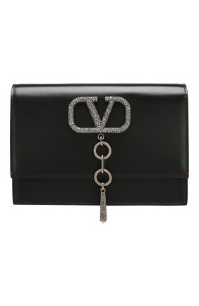 Женская сумка vcase small VALENTINO черного цвета по цене 161000 руб., арт. TW2B0E61/JCM | Фото 1 Женская сумка vcase small VALENTINO черного цвета, арт. TW2B0E61/JCM | Фото 1 (Материал: Натуральная кожа; Размер: small; Ремень/цепочка: На ремешке; Сумки-технические: Сумки через плечо)