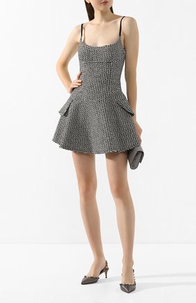 Женская кожаные туфли valentino garavani rockstud VALENTINO серебряного цвета по цене 48750 руб., арт. TW2S0H14/SQX | Фото 2 Женская кожаные туфли valentino garavani rockstud VALENTINO серебряного цвета, арт. TW2S0H14/SQX | Фото 2