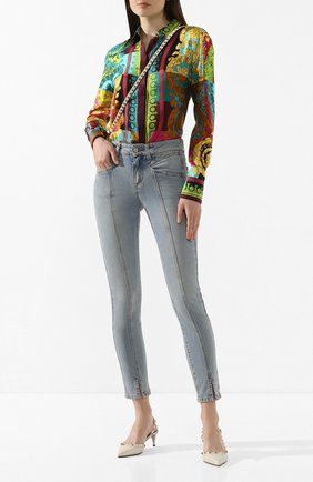 Женская кожаные туфли valentino garavani rockstud VALENTINO белого цвета по цене 39000 руб., арт. TW2S0H14/VCE | Фото 2 Женская кожаные туфли valentino garavani rockstud VALENTINO белого цвета, арт. TW2S0H14/VCE | Фото 2