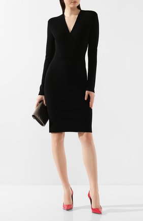 Женские кожаные туфли TOM FORD красного цвета по цене 59950 руб., арт. W2524T-LCL072 | Фото 2 Женские кожаные туфли TOM FORD красного цвета, арт. W2524T-LCL072 | Фото 2