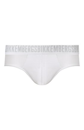 Мужские хлопковые брифы DIRK BIKKEMBERGS белого цвета по цене 3330 руб., арт. VBKT04083 | Фото 1 Мужские хлопковые брифы DIRK BIKKEMBERGS белого цвета, арт. VBKT04083 | Фото 1