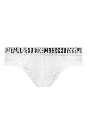 Мужские хлопковые брифы DIRK BIKKEMBERGS белого цвета по цене 2385 руб., арт. VBKT04079 | Фото 1 Мужские хлопковые брифы DIRK BIKKEMBERGS белого цвета, арт. VBKT04079 | Фото 1
