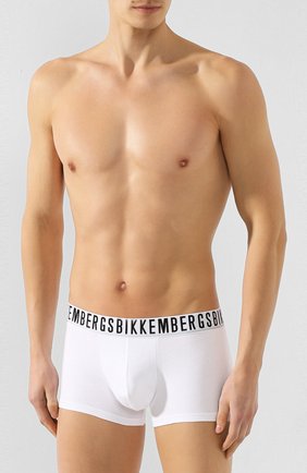 Мужские комплект из двух боксеров DIRK BIKKEMBERGS белого цвета по цене 3995 руб., арт. VBKT04078 | Фото 2 Мужские комплект из двух боксеров DIRK BIKKEMBERGS белого цвета, арт. VBKT04078 | Фото 2