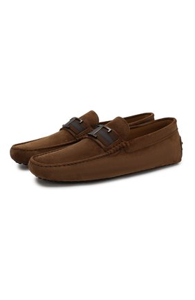 Мужские замшевые мокасины TOD’S коричневого цвета по цене 36500 руб., арт. XXM0GW0CT50RE0 | Фото 1 Мужские замшевые мокасины TOD’S коричневого цвета, арт. XXM0GW0CT50RE0 | Фото 1