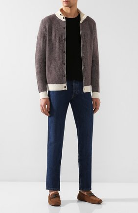 Мужские замшевые мокасины TOD’S коричневого цвета по цене 36500 руб., арт. XXM0GW0CT50RE0 | Фото 2 Мужские замшевые мокасины TOD’S коричневого цвета, арт. XXM0GW0CT50RE0 | Фото 2