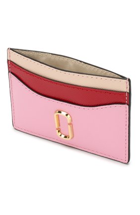 Женский кожаный футляр для кредитных карт MARC JACOBS (THE) светло-розового цвета по цене 7280 руб., арт. M0013355 | Фото 3 Женский кожаный футляр для кредитных карт MARC JACOBS (THE) светло-розового цвета, арт. M0013355 | Фото 3
