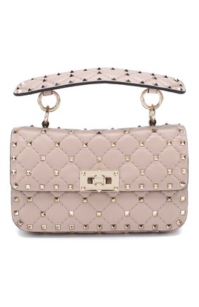 Женская сумка valentino garavani rockstud spike small VALENTINO бежевого цвета по цене 124000 руб., арт. TW2B0123/NAP | Фото 1 Женская сумка valentino garavani rockstud spike small VALENTINO бежевого цвета, арт. TW2B0123/NAP | Фото 1