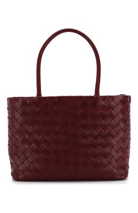 Женский сумка-тоут BOTTEGA VENETA бордового цвета по цене 186500 руб., арт. 600887/VCPP1 | Фото 1 Женский сумка-тоут BOTTEGA VENETA бордового цвета, арт. 600887/VCPP1 | Фото 1 (Размер: medium; Материал: Натуральная кожа; Сумки-технические: Сумки-шопперы)