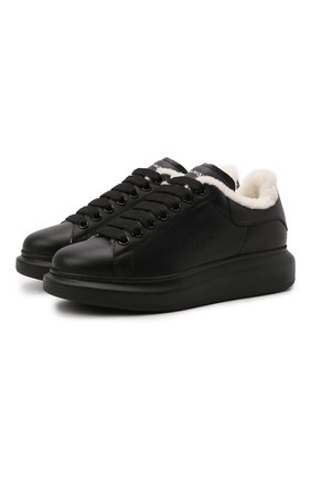 Женские кожаные кеды xl sole ALEXANDER MCQUEEN черного цвета по цене 373000 тенге, арт. 609650/WHVJX | Фото 1 Женские кожаные кеды xl sole ALEXANDER MCQUEEN черного цвета, арт. 609650/WHVJX | Фото 1 (Подошва: Платформа; Материал утеплителя: Натуральный мех; Материал внешний: Кожа; Региональные ограничения белый список (Axapta Mercury): RU; Длина стельки: 25, 22,6, 22,9, 23,3, 23,6, 23,9, 24,3, 24,6, 24,9, 25,3, 25,6, 25,9, 26,3, 26,6, 26,9, 27,3; Стили: Кэжуэл)