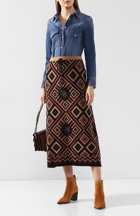 Женская хлопковая рубашка ZADIG&VOLTAIRE синего цвета по цене 43300 руб., арт. WHCA0505F | Фото 2 Женская хлопковая рубашка ZADIG&VOLTAIRE синего цвета, арт. WHCA0505F | Фото 2