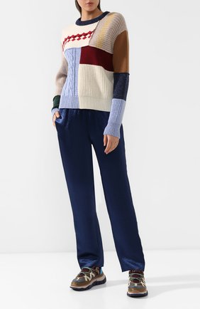 Женские брюки RAG&BONE синего цвета по цене 42000 руб., арт. WAW19H7012M312 | Фото 2 Женские брюки RAG&BONE синего цвета, арт. WAW19H7012M312 | Фото 2