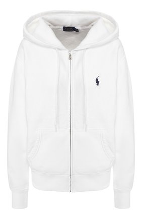 Женский хлопковая толстовка POLO RALPH LAUREN белого цвета по цене 15200 руб., арт. 211794396 | Фото 1 Женский хлопковая толстовка POLO RALPH LAUREN белого цвета, арт. 211794396 | Фото 1